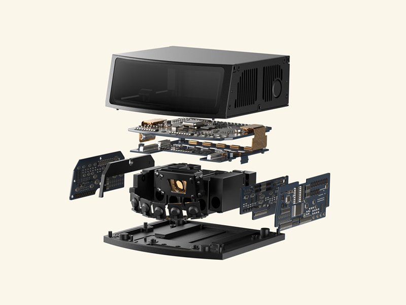 汽车激光雷达-极悦平台导热